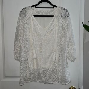 MISS JUNE PARIS O/S Bohemian Top